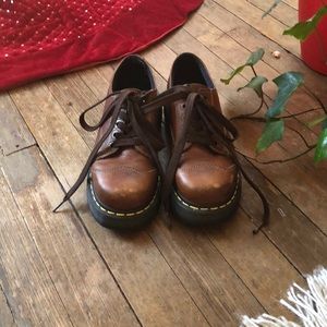 Brown Dr. Martens